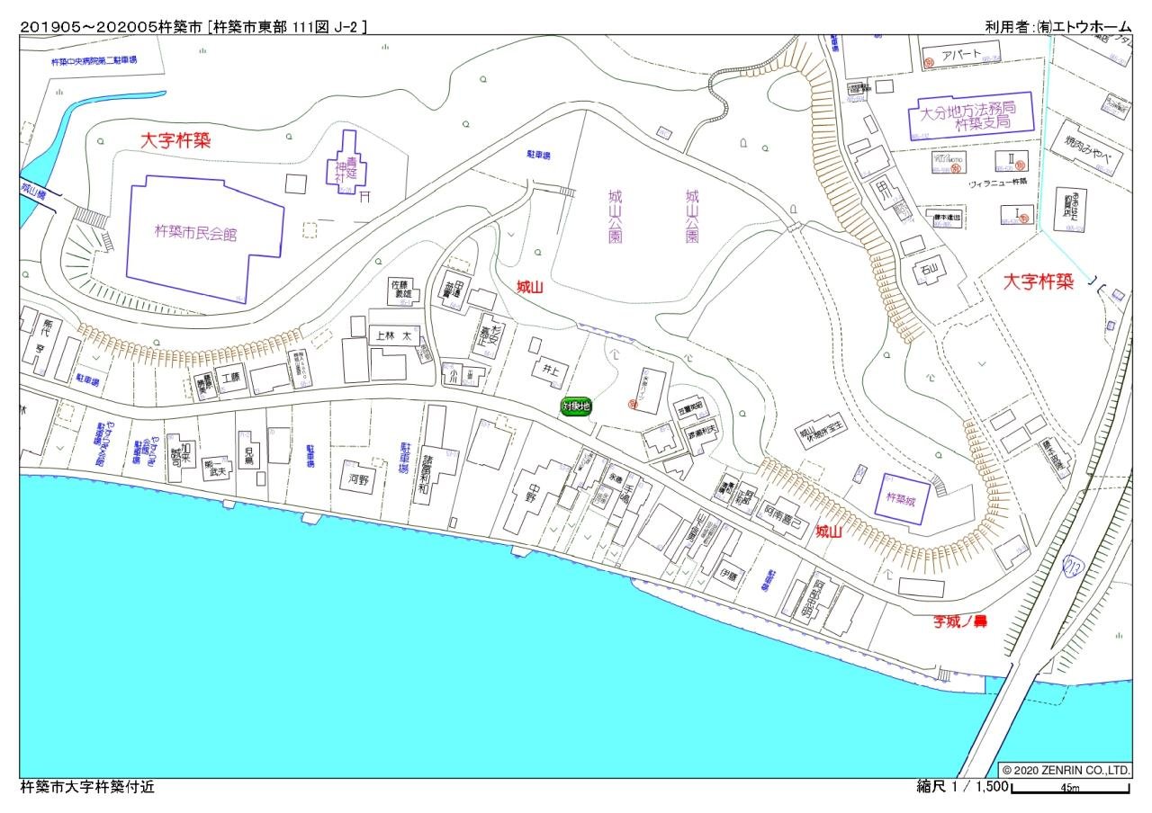 リバブルタウン杵築杵築Ⅰゼンリン住宅地図