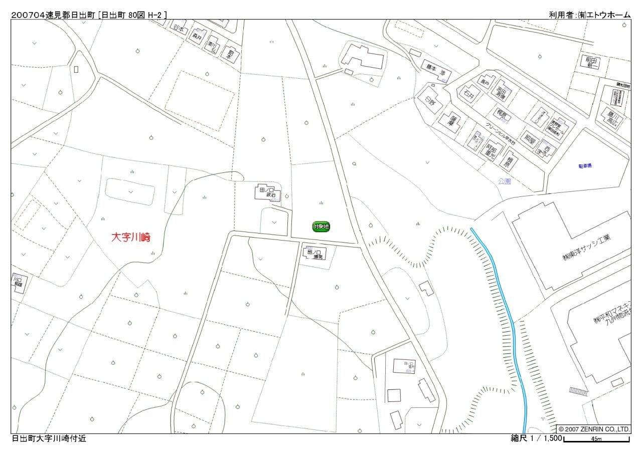 リバブルタウン日出川崎Ⅰゼンリン住宅地図