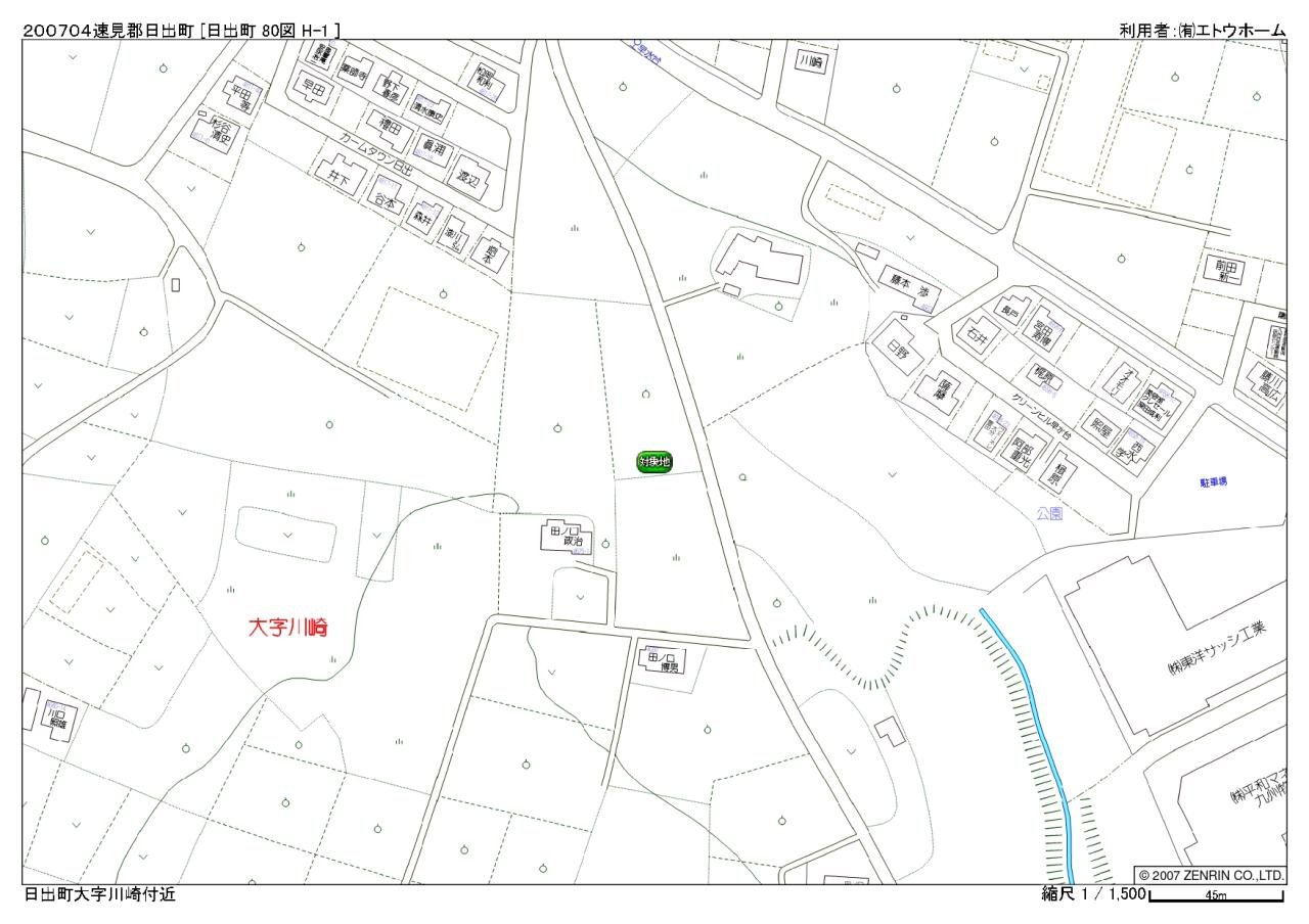 リバブルタウン日出川崎Ⅱゼンリン住宅地図