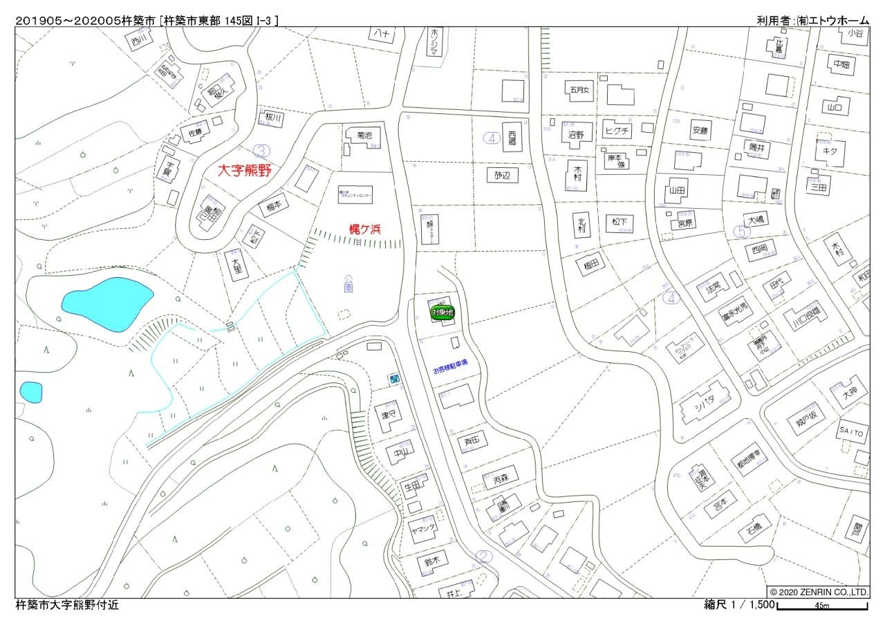 ロイヤルシティ別府湾杵築リゾートゼンリン住宅地図